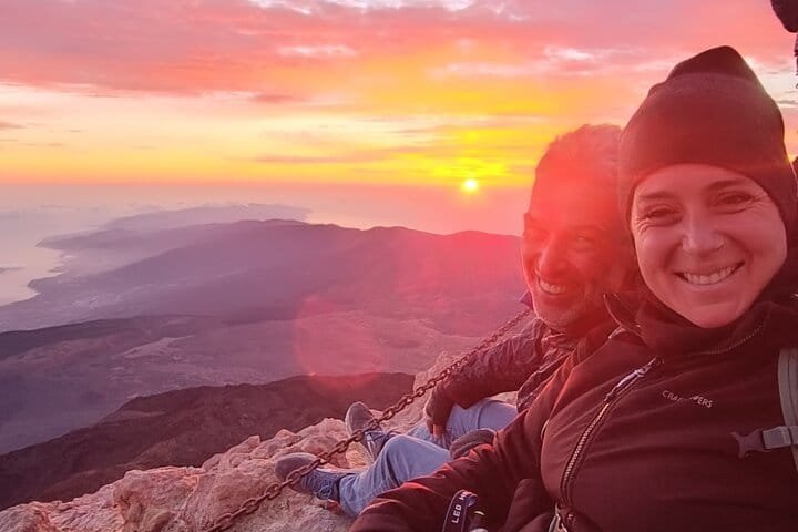 Amanecer en la alta montaña